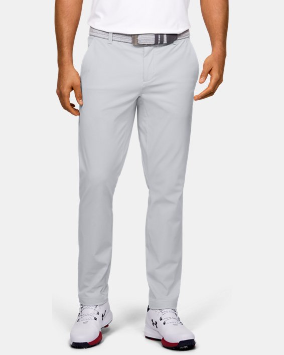 Men's UA Iso-Chill Tapered Pants, Gray, pdpMainDesktop image number 0